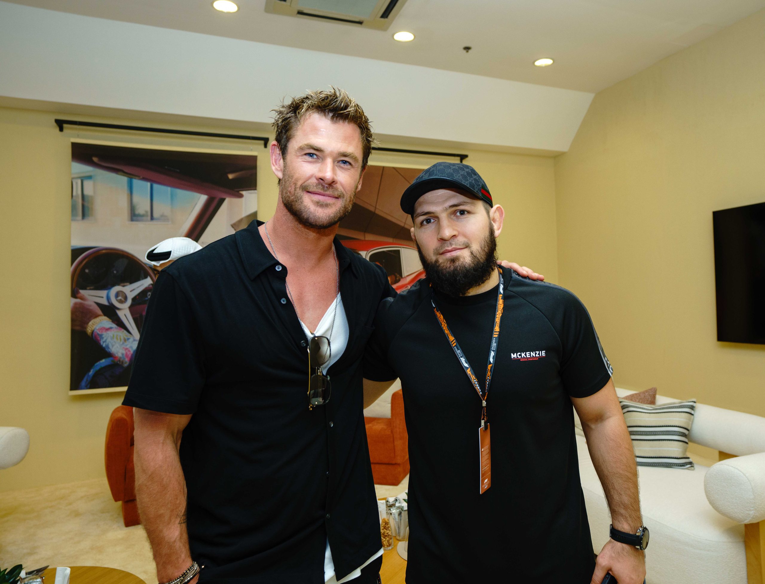 F1 Celebrities Visit